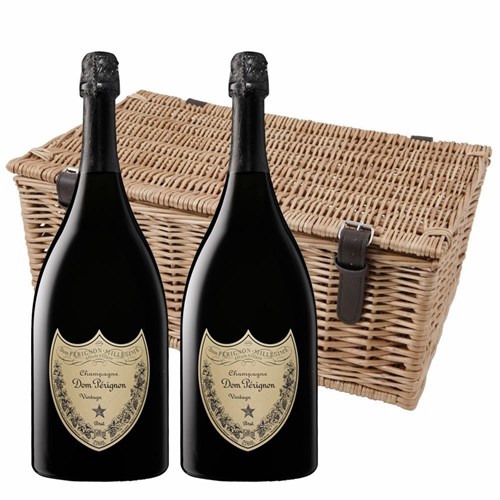 Dom Perignon Brut Vintage Champagne Mangum 1.5L Duo Magnum Hamper (2x150cl)